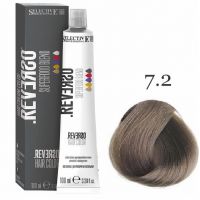 Крем-краска для волос без аммиака Reverso Hair 7.2 Блондин бежевый 100мл
