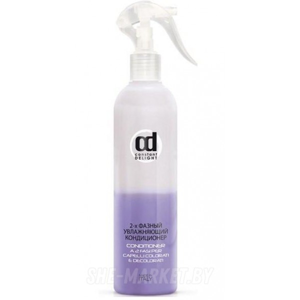 Двухфазный увлажняющий кондиционер спрей для волос Conditioner Capelli, 400 мл