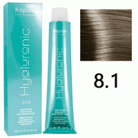 Крем-краска для волос Hyaluronic acid 8.1 Светлый блондин пепельный, 100 мл Крем-краска для волос Hyaluronic acid 8.1 Светлый блондин пепельный, 100 мл