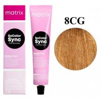 Крем-краска для волос SoСolor Sync Pre-Bonded 8CG 90мл