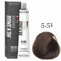Крем-краска для волос без аммиака Reverso Hair 5.51 Светло-каштановый 