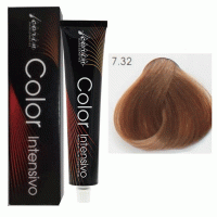 Крем-краска для волос Color Intensivo 7.32 средний блондин золотисто-фиолетовый, 100мл