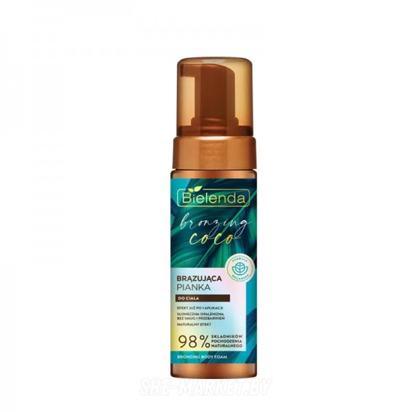 Мусс-автозагар для тела BRONZING COCO, 150мл