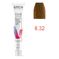 Гель-краска COLORDREAM 8.32 светло-русый бежевый, 100мл