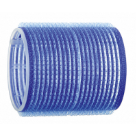 Бигуди-липучки, синие d 52мм., 6шт/упк