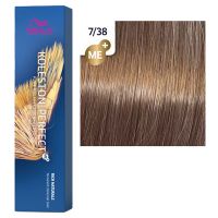 Стойкая крем-краска Koleston Perfect ME+ 7/38 Blond golden pearl Насыщенные натуральные 60мл