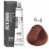 Крем-краска для волос без аммиака Reverso Hair 6.4 Reverso Hair Color Темный блондин медный ,100мл.