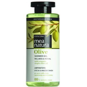 Гель для душа с оливковым маслом Natura Olive, 300мл.