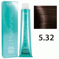 Крем-краска для волос Hyaluronic acid 5.32 Светлый коричневый палисандр, 100 мл Крем-краска для волос Hyaluronic acid 5.32 Светлый коричневый палисандр, 100 мл