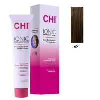 Безаммиачная крем-краска для волос Ionic Permanent Shine Hair Color 6N, 85гр