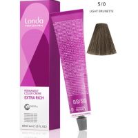 Стойкая крем-краска LondaColor 5/0 светлый шатен 60мл Стойкая крем-краска LondaColor 5/0 светлый шатен 60мл