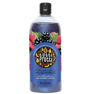 Ежевика и Малина Гель - пена для ванны и душа Tutti Frutti, 425мл Ежевика и Малина Гель - пена для ванны и душа Tutti Frutti, 425мл