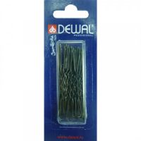 Шпильки черные, волна 60 мм, 24шт/уп, на блистере