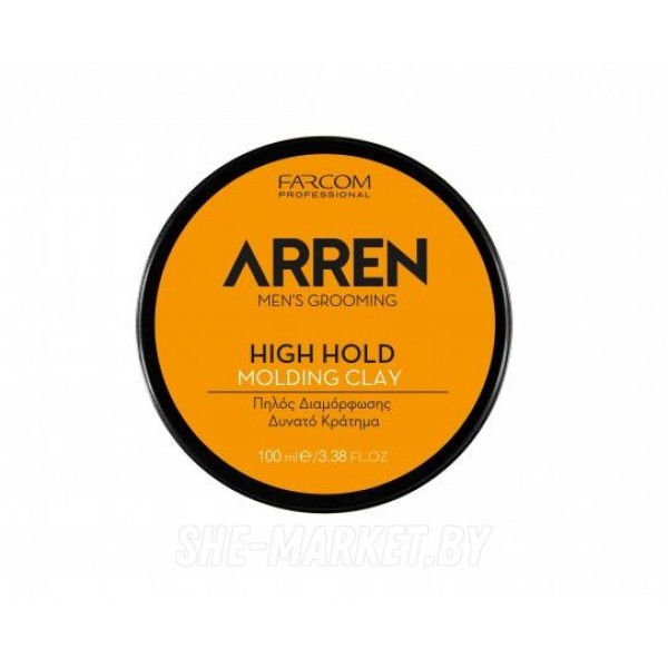 Глина для укладки волос сильной фиксации ARREN, 100 мл