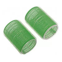 Бигуди-липучки , зеленые d 61мм., 6шт/упк