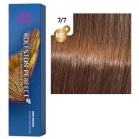 Стойкая крем-краска Koleston Perfect ME+ 7/7 Blonde brown Глубокие коричневые 60мл