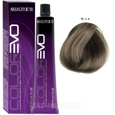 Крем-краска для волос Color Evo 7.11 Блондин пепельный интенсивный 100мл