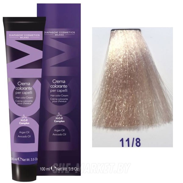 Крем-краска DCM Hair Color Cream HOP Complex 11/8 100мл