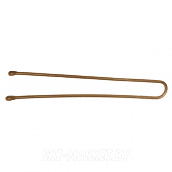 Шпильки коричневые, прямые 45 мм, 200 гр, в коробке