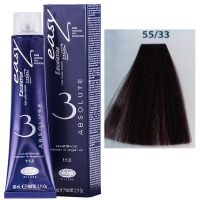Крем-краска для волос Escalation Easy Absolute 3 ТОН 55/33  светло-каштановый глубокий золотистый 60мл