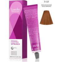 Стойкая крем-краска LondaColor 7/37 блонд золотисто-коричневый 60мл Стойкая крем-краска LondaColor 7/37 блонд золотисто-коричневый 60мл