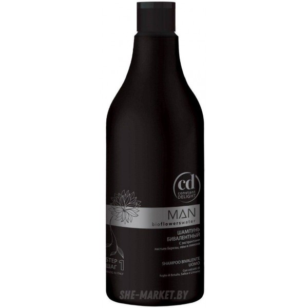 Шампунь бивалентный Bio Flowers Water Bivalent Shampoo, 1л