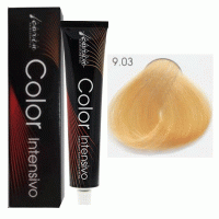 Крем-краска для волос Color Intensivo 9.03 очень светлый блонд натурально-золотой, 100мл