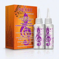 Набор для химической завивки № 3 Био-перманент для трудноподдающихся, непослушных волос, 110мл.+110мл.