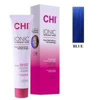 Безаммиачная крем-краска для волос Ionic Permanent Shine Hair Color BLUE ADDITIVE, 85гр