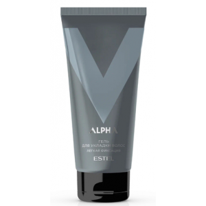 Гель для укладки волос ALPHA лёгкая фиксация, 100мл
