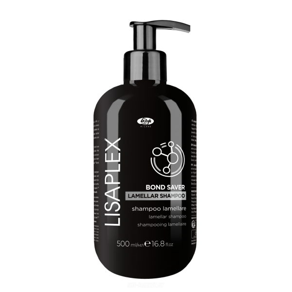 Восстанавливающий ламелларный шампунь LISAPLEX LAMELLAR SHAMPOО,  500мл