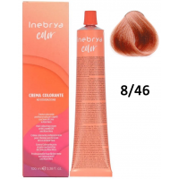 Крем-краска для волос ТОН 8/46 светлый блондин медный рыжий, 100мл