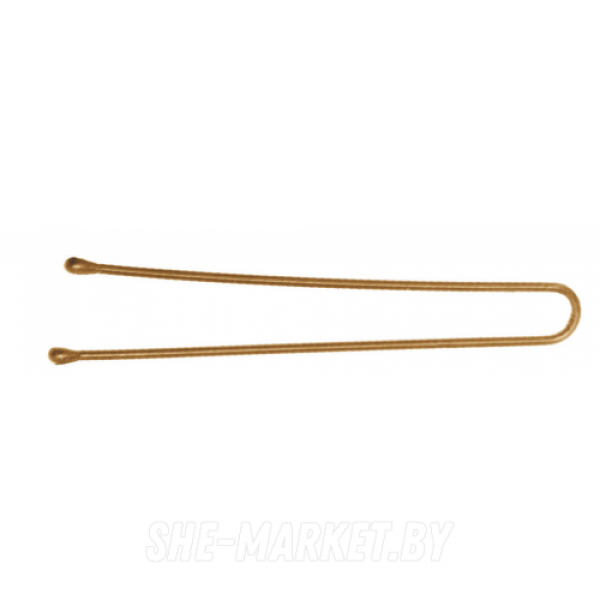 Шпильки золотистые, прямые 45 мм, 200 гр, в коробке