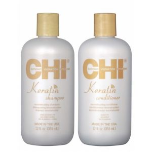 Набор для волоc KERATIN: Шампунь, 355мл + Кондиционер, 355мл Набор для волоc KERATIN: Шампунь, 355мл + Кондиционер, 355мл