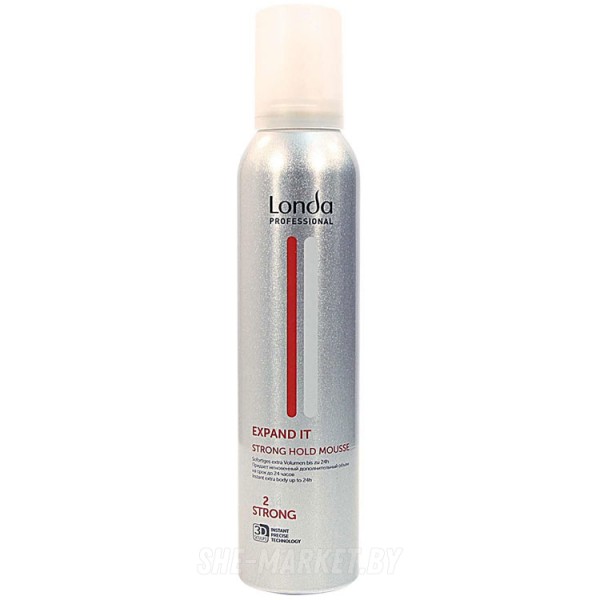 Пена для укладки волос сильной фиксации EXPAND IT Strong Hold Mousse, 250мл