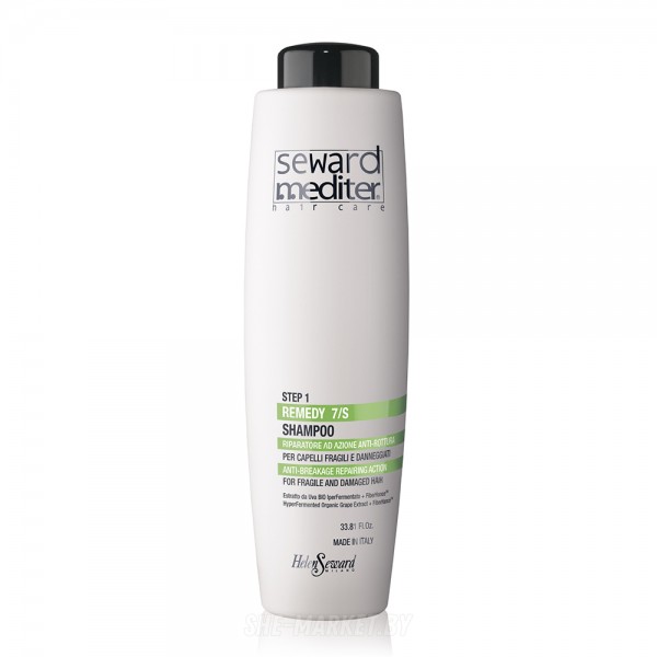 Восстанавливающий шампунь против ломкости волос MEDITER REMEDY SHAMPOO 7/S, 1л