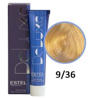 Краска-уход для волос Deluxe 9/36 блондин золотисто-фиолетовый 60мл