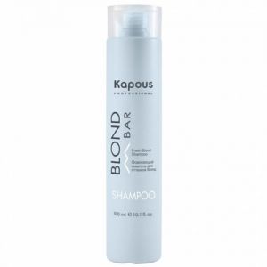 Освежающий шампунь для волос оттенков блонд Blond Bar Shampoo, 300мл.
