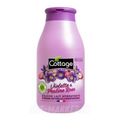 Увлажняющее молочко для душа Violet & Pink Praline, 250 мл