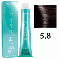 Крем-краска для волос Hyaluronic acid 5.8 Светлый коричневый шоколад, 100 мл Крем-краска для волос Hyaluronic acid 5.8 Светлый коричневый шоколад, 100 мл