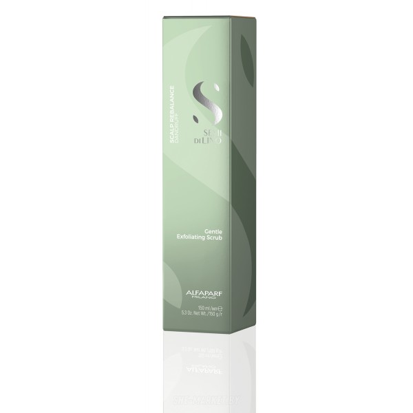 Скраб мягкий отшелушивающий Semi Di Lino Scalp Dandruff Scalp Rebalance Gentle Exfoliant Scrub, 150мл
