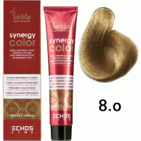 Безаммиачная краска для волос SELIAR SYNERGY COLOR 8.0 LIGHT BLONDE Интенсивный светло-русый