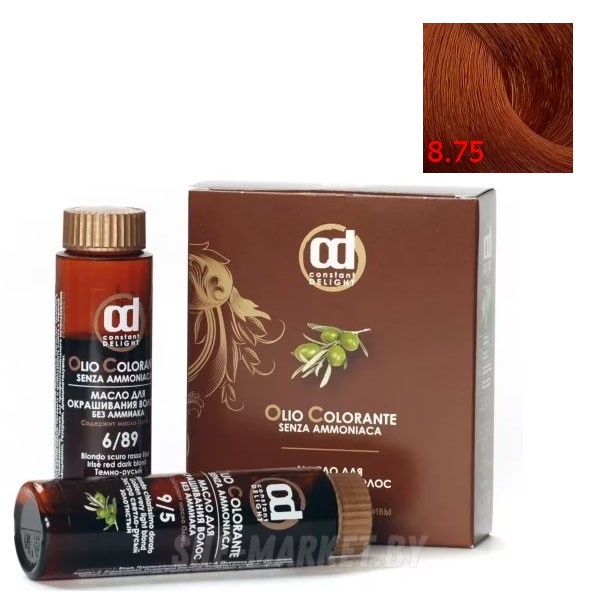 Масло для окрашивания волос Olio Colorante 8.75, 50мл