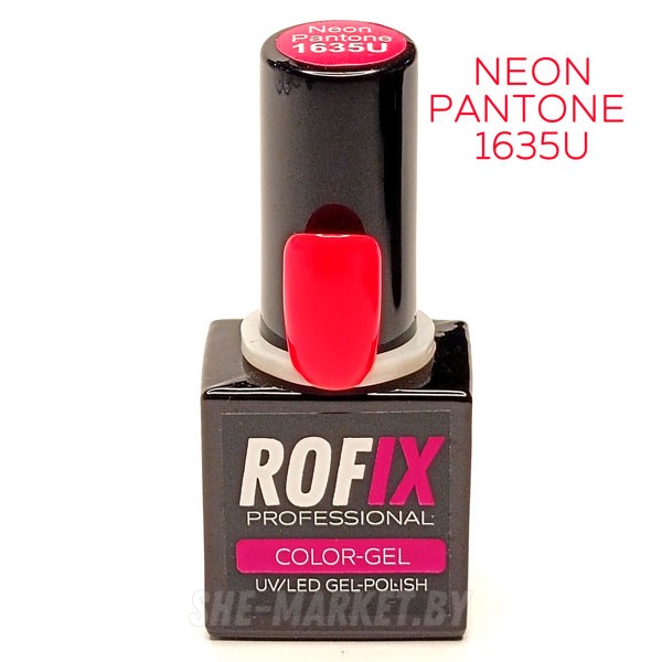 Гель-лак Rofix Color-Gel Neon PANTONE 1635U, 10гр