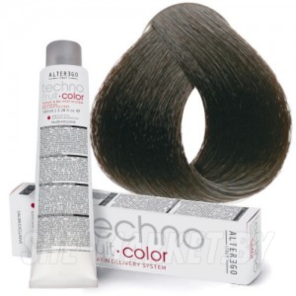 Краска для волос перманентная Techno Fruit Color 3/0 темно-каштановый, 100мл