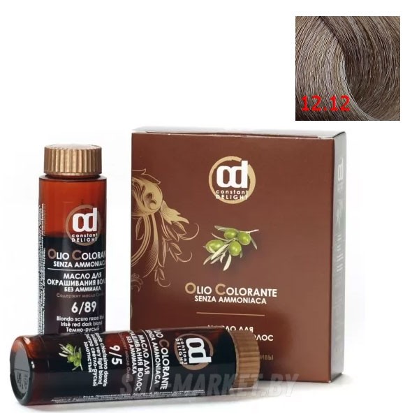 Масло для окрашивания волос Olio Colorante 12.12, 50мл