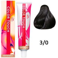 Оттеночная краска Wella Color Touch 3/0 Чистые натуральные 60мл