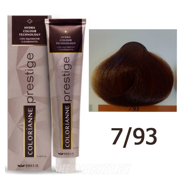 Крем краска для волос Colorianne Prestige ТОН - 7/93 Светлокаштановый блонд, 100мл