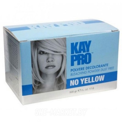 Пудра для осветления волос антижелтая No Yellow 500гр