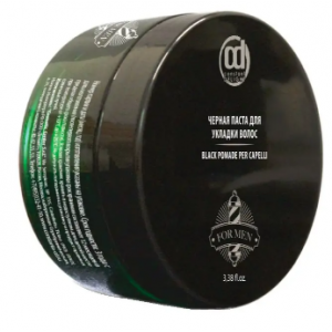 Черная паста для укладки волос, 100мл